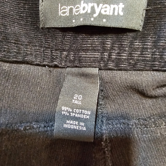 Lane Bryant 20 Tall Cord Pants - Picture 3 of 7